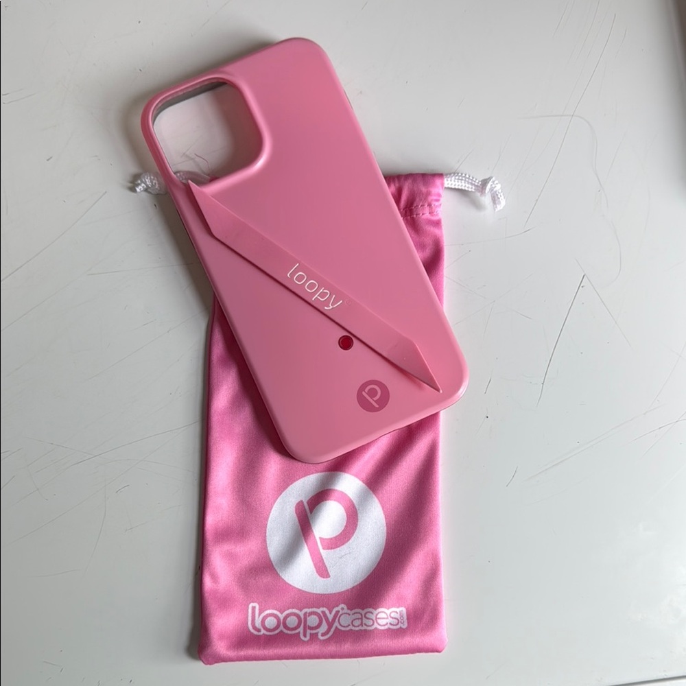 Loopy Case Pink Slim Protective Phone Cover